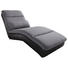 LIEGE in Textil Grau, Schwarz - Chromfarben/Schwarz, Design, Textil (72/80/170cm) - Carryhome LIEGE in Textil Grau, Schwarz - Chromfarben/Schwarz, Design, Textil (72/80/170cm) - Carryhome