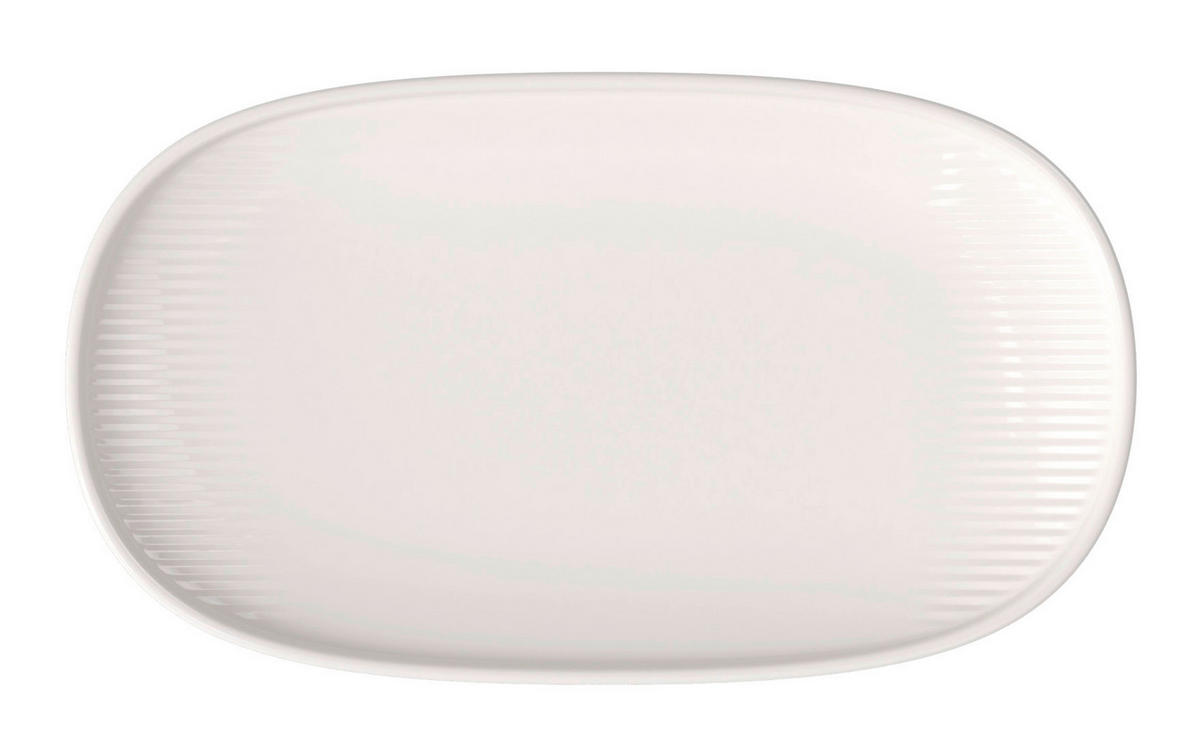 PLATTE    - Weiss, Konventionell, Keramik (23/13/2,5cm) - Villeroy & Boch