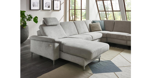 WOHNLANDSCHAFT in Textil Braun - Alufarben/Braun, Design, Textil/Metall (170/333/265cm) - Dieter Knoll