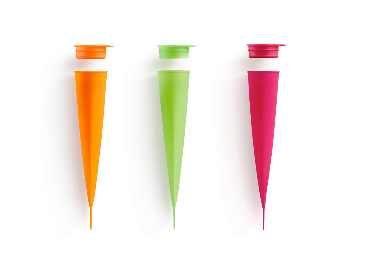 MODEL ZA SLADOLED Z DRŽALOM     - večbarvno, Basics, umetna masa (20.2/4.8/4cm) - LEKUE