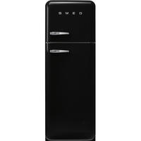 KÜHL-GEFRIER-KOMBINATION FAB30RBL5  - Schwarz, Basics, Metall (60/172/72,8cm) - SMEG