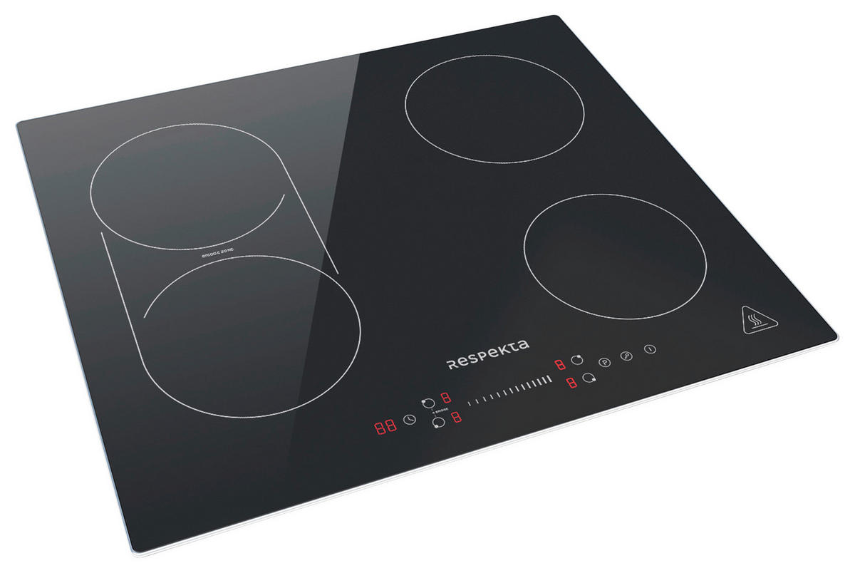 BACKOFENSET ASET9006600I  - Schwarz, Basics, Glas/Metall (59,5/59,5/57,5cm) - Respekta
