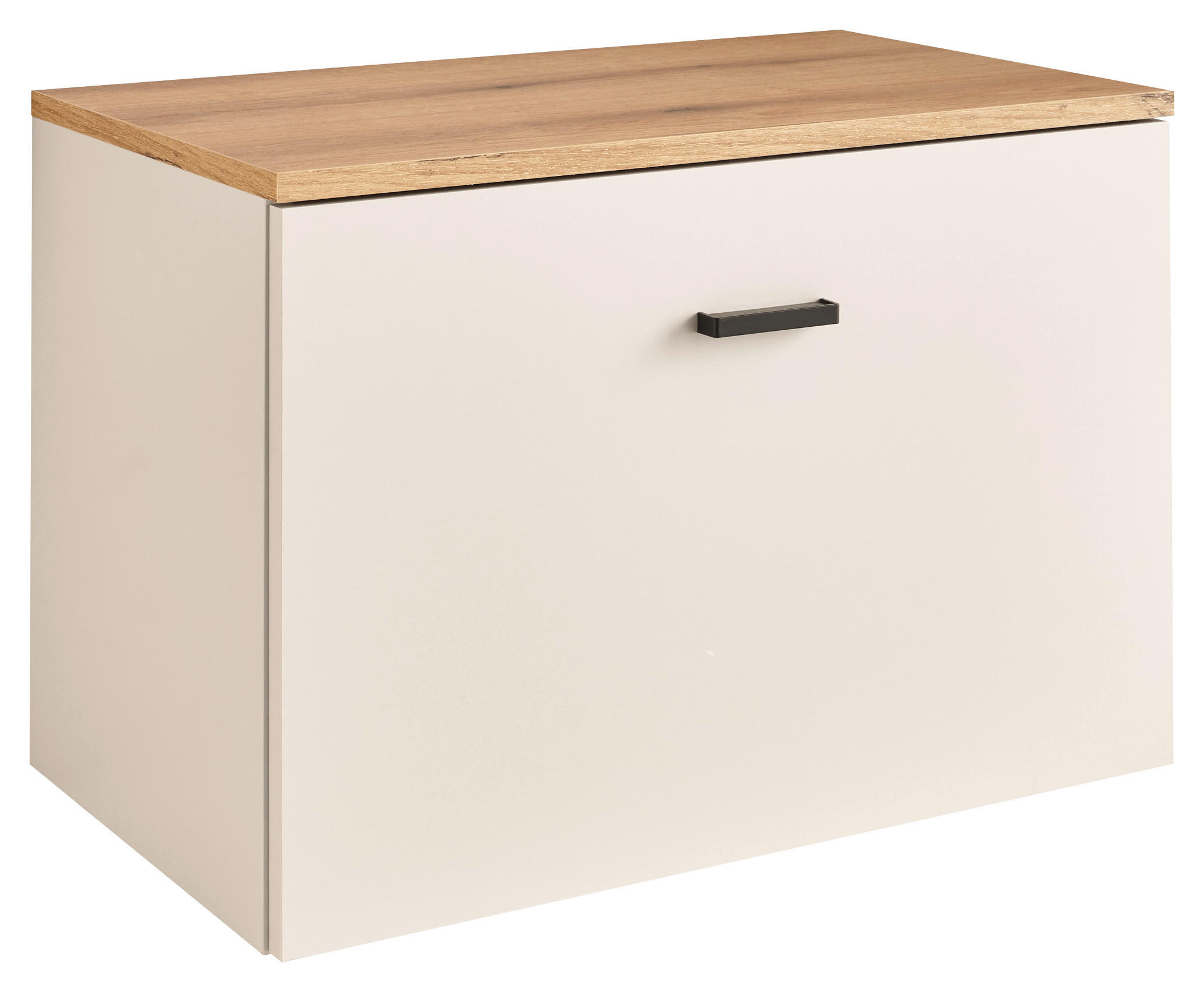 Xora Garderobenbank Eiche, Kaschmir 60x43x38 cm