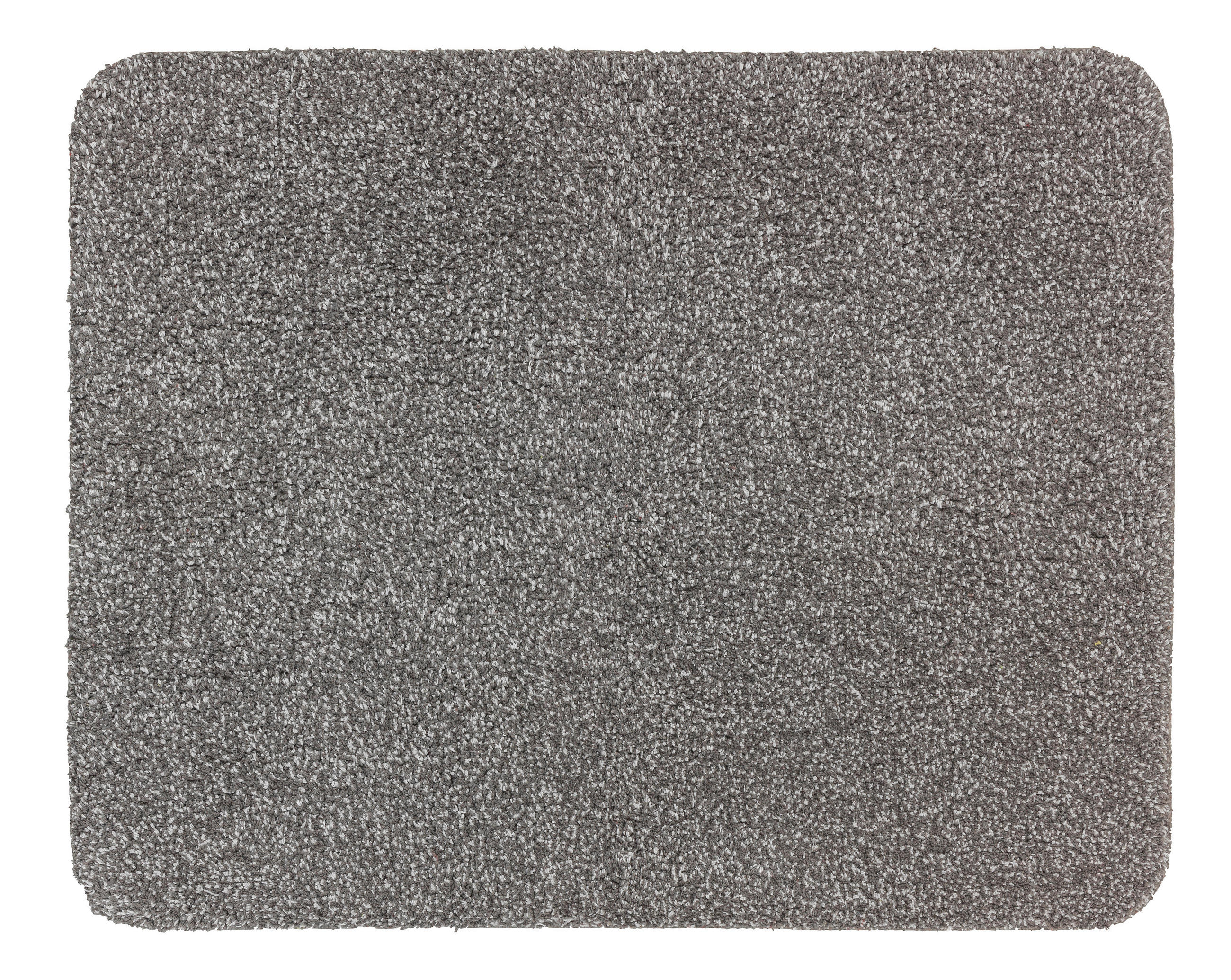 FUßMATTE  60/75 cm  Grau  - Grau, Basics, Kunststoff/Textil (60/75cm) - Esposa