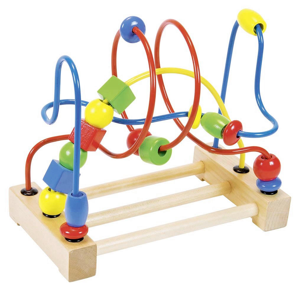 MOTORIČKA IGRAČKA   - Basics, drvo/metal (21,8/12/18cm) - Goki