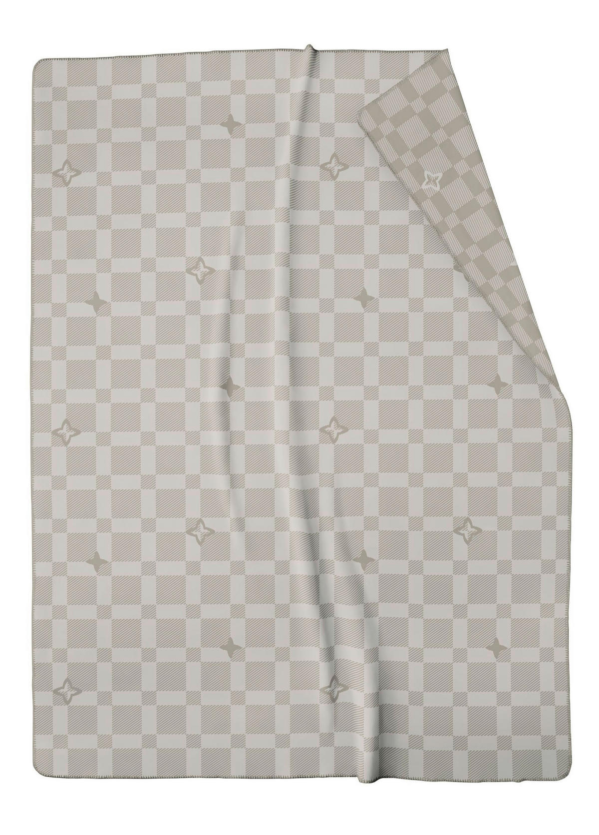 DECKE 150/200 cm  - Beige/Creme, Basics, Textil (150/200cm) - Ambia Home