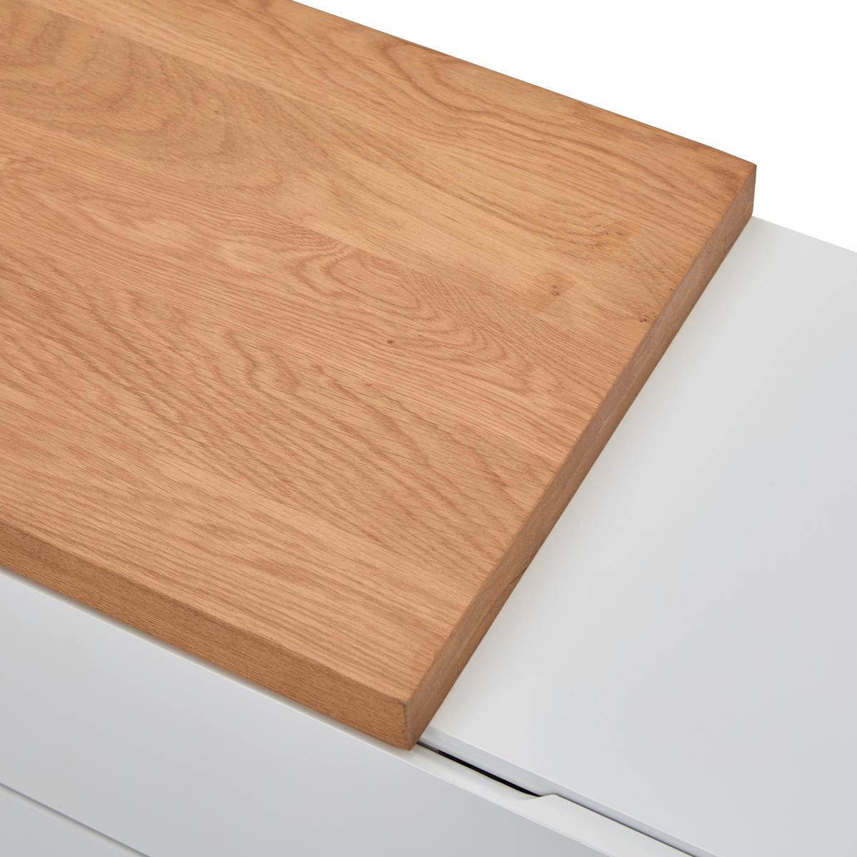 LOWBOARD  240/44/35 cm 2 Schublade(n) hängend  - Eichefarben/Weiß, KONVENTIONELL, Holz/Holzwerkstoff (240/44/35cm) - Xora