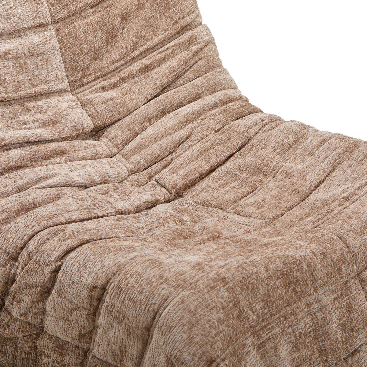 SESSEL in Chenille Hellbraun  - Hellbraun, Trend, Textil (82/70/105cm) - Livetastic