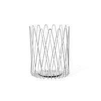 KOŠARICA ZA SADJE    20,5/25,3 cm    - barve nerjavečega jekla, Basics, kovina (20,5/25,3cm) - Zack