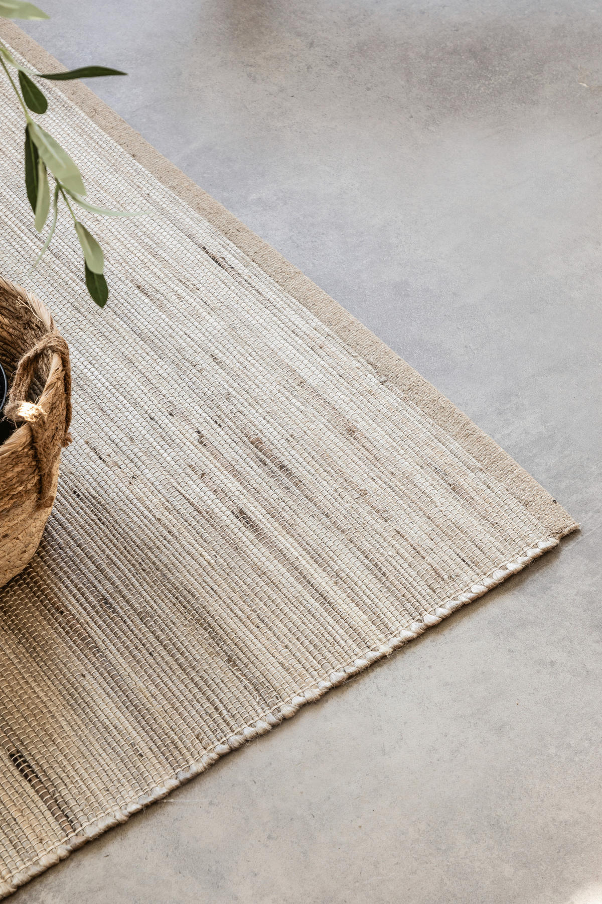 JUTETEPPICH 190/280 cm Handloom 1.0 Greige  - Greige, Basics, Textil (190/280cm) - Linea Natura