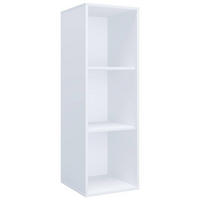 AKTENREGAL 35/110/37 cm  - Weiss, Modern, Holzwerkstoff (35/110/37cm) - MID.YOU