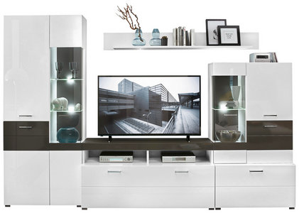 Wohnwand In Grau Weiss Online Kaufen Xxxlutz