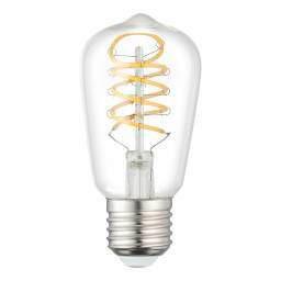 FILAMENTOVÁ LED ŽÁROVKA E27 - průhledné, Basics, sklo (10/4.8cm)