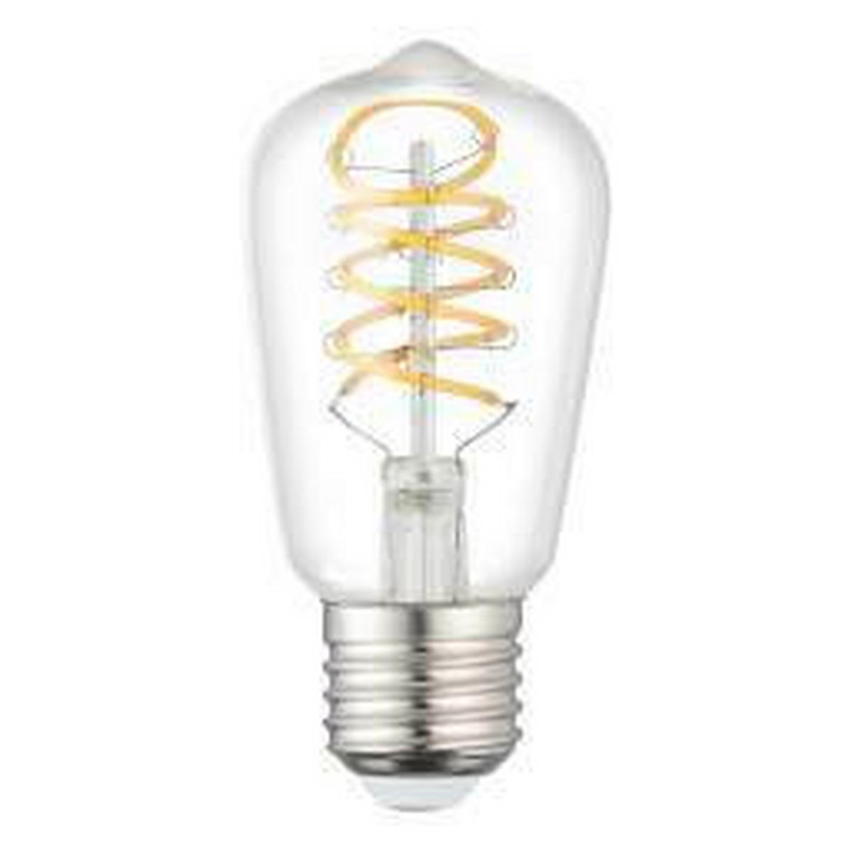 FILAMENTOVÁ LED ŽÁROVKA E27 - průhledné, Basics, sklo (10/4.8cm)