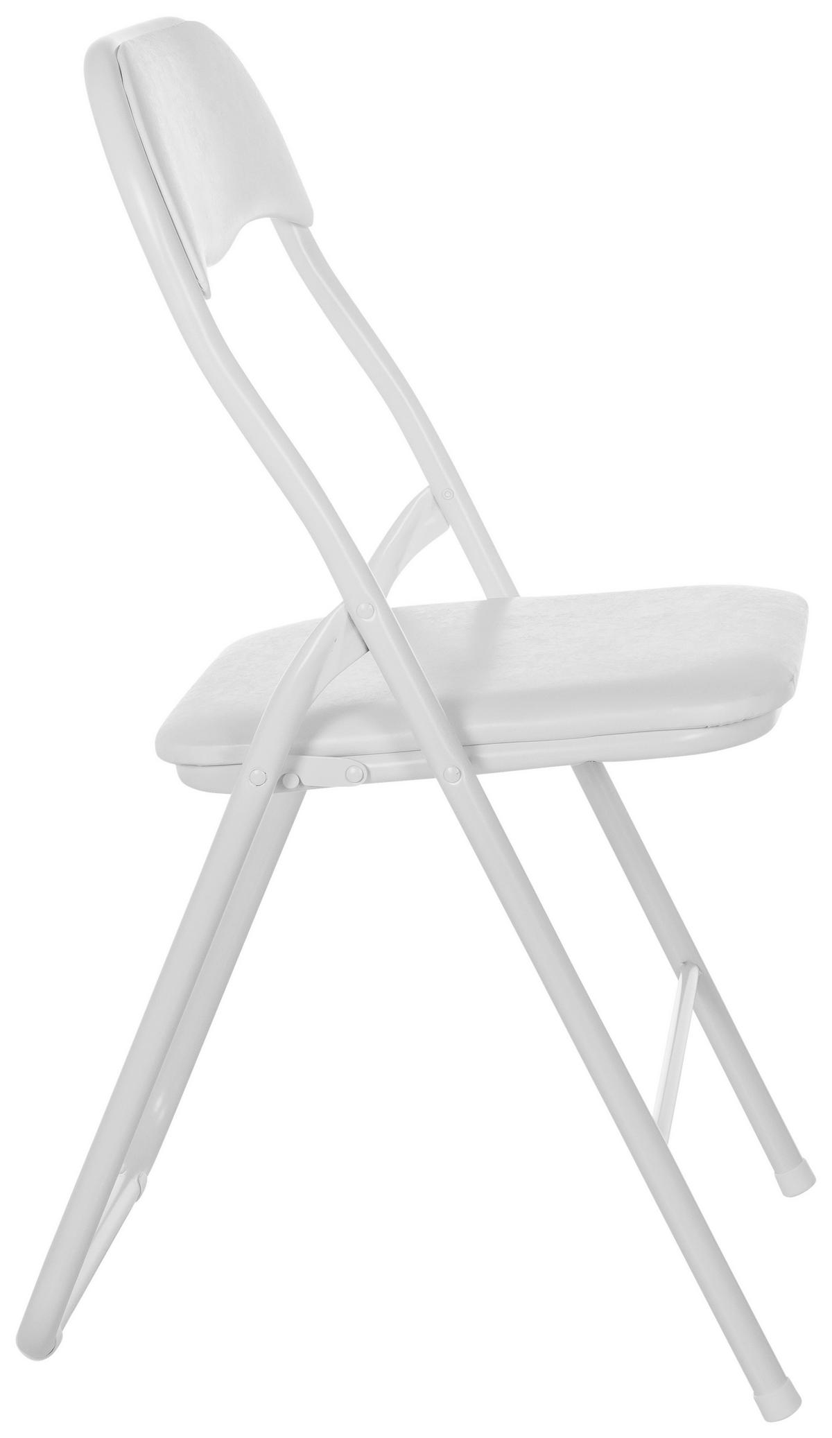 KLAPPSTUHL in Metall Weiß  - Weiß, MODERN, Metall (44/81/48cm) - MID.YOU