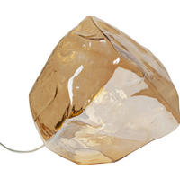 TISCHLEUCHTE 30/30/30 cm   - Goldfarben, LIFESTYLE, Glas/Metall (30/30/30cm) - Kare-Design