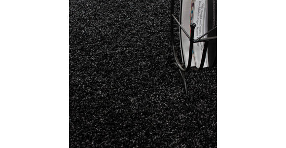 HOCHFLORTEPPICH 80 cm Life 1500 Anthrazit  - Anthrazit, KONVENTIONELL, Textil (80cm) - Novel