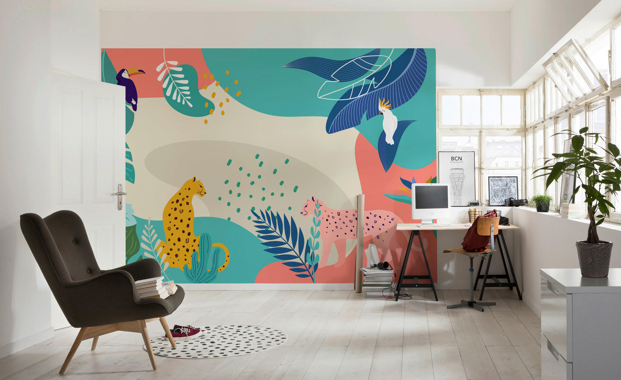 FOTOTAPETE  - Multicolor, Trend, Papier (400/280cm) - Xora