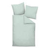 WENDEBETTWÄSCHE Giorgio Makosatin 135/200 cm  - Jadegrün/Weiß, KONVENTIONELL, Textil (135/200cm) - Janine