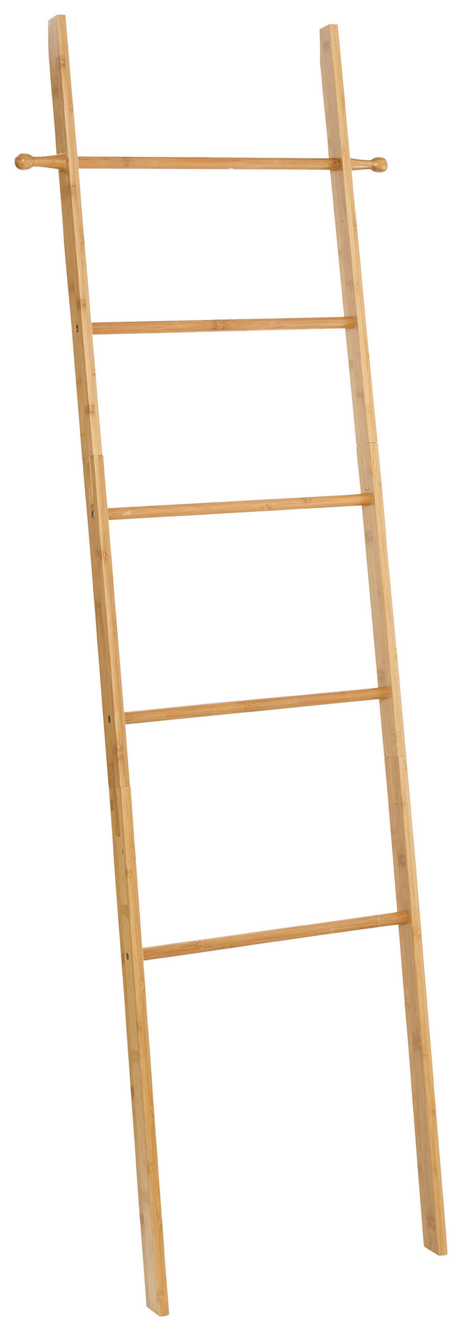 HANDTUCHLEITER - Braun, Basics, Holz (57/170/4cm) - Wenko