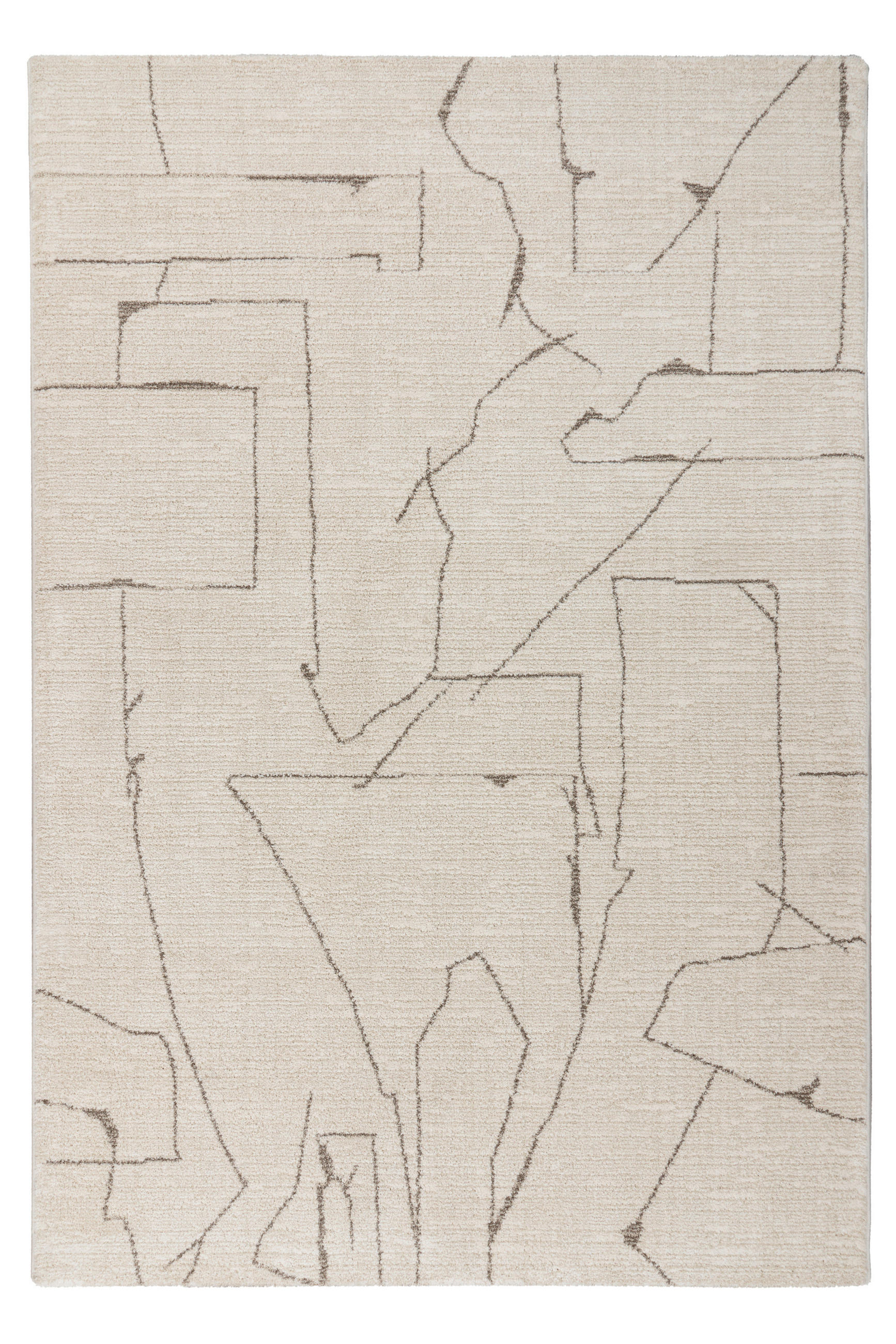 FLACHWEBETEPPICH 80/150 cm My Parma Creme  - Creme, Basics, Textil (80/150cm) - Obsession