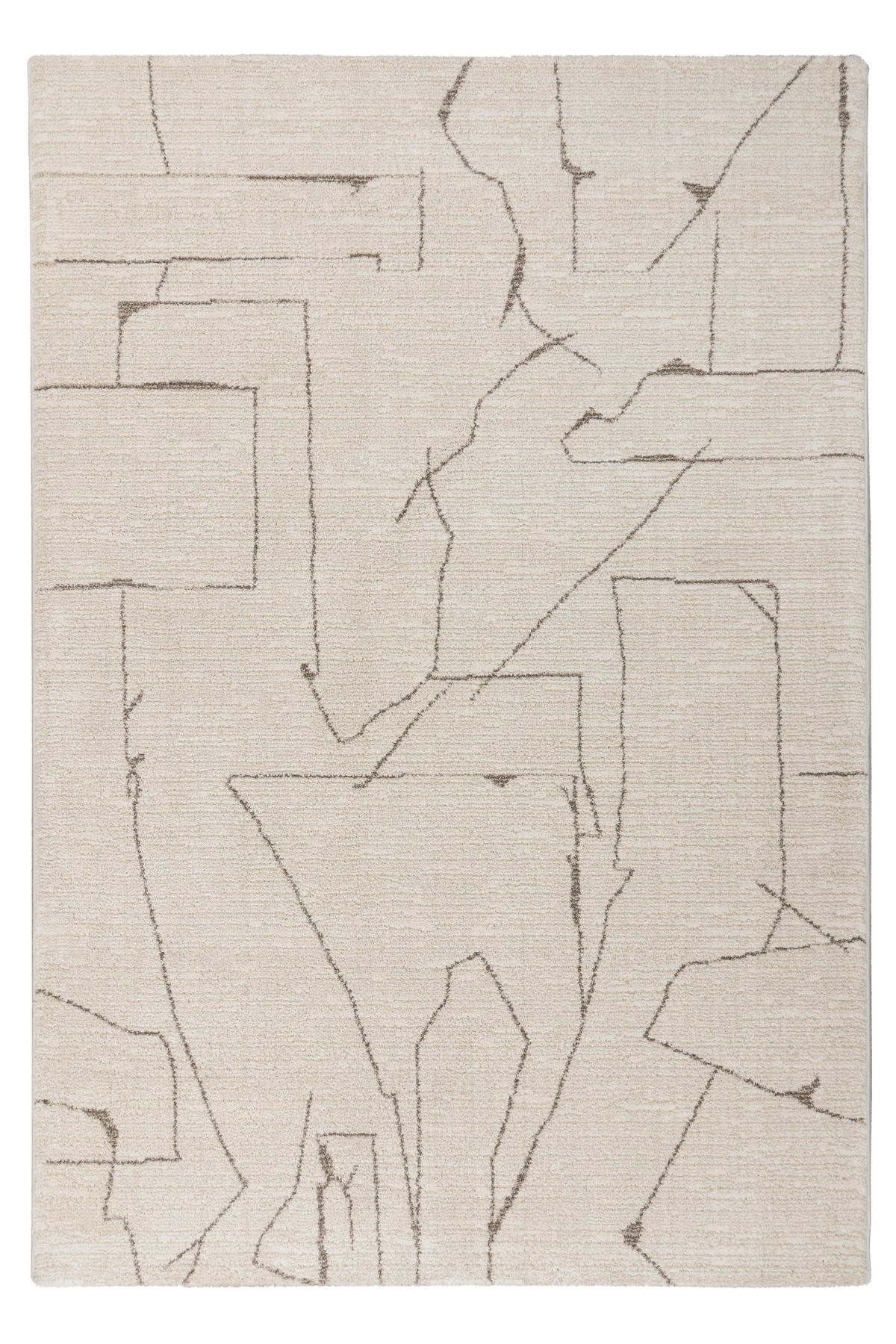 FLACHWEBETEPPICH 200/290 cm My Parma Creme  - Creme, Basics, Textil (200/290cm) - Obsession