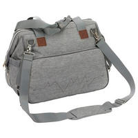 TORBA ZA POVIJANJE - svetlosiva, Osnovno, tekstil (40/24/32cm) - My Baby Lou