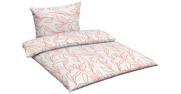 BETTWÄSCHE 140/200 cm - Terracotta, KONVENTIONELL, Textil (140/200cm) - Esposa