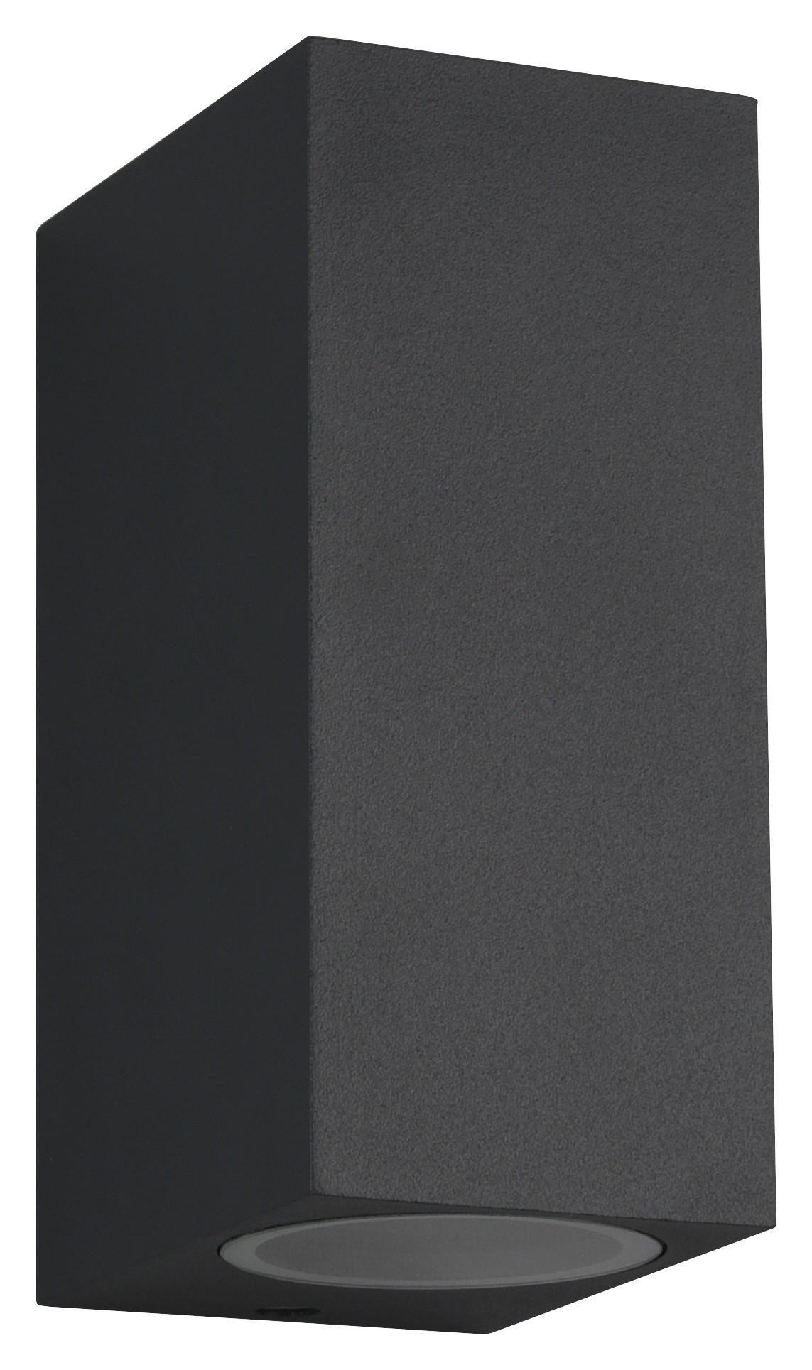 AUßENWANDLEUCHTE 7/15/9,2 cm   - Anthrazit, Basics, Metall (7/15/9,2cm)