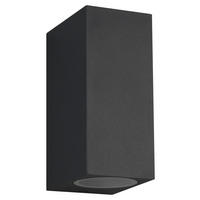 AUßENWANDLEUCHTE 7/15/9,2 cm   - Anthrazit, Basics, Metall (7/15/9,2cm)