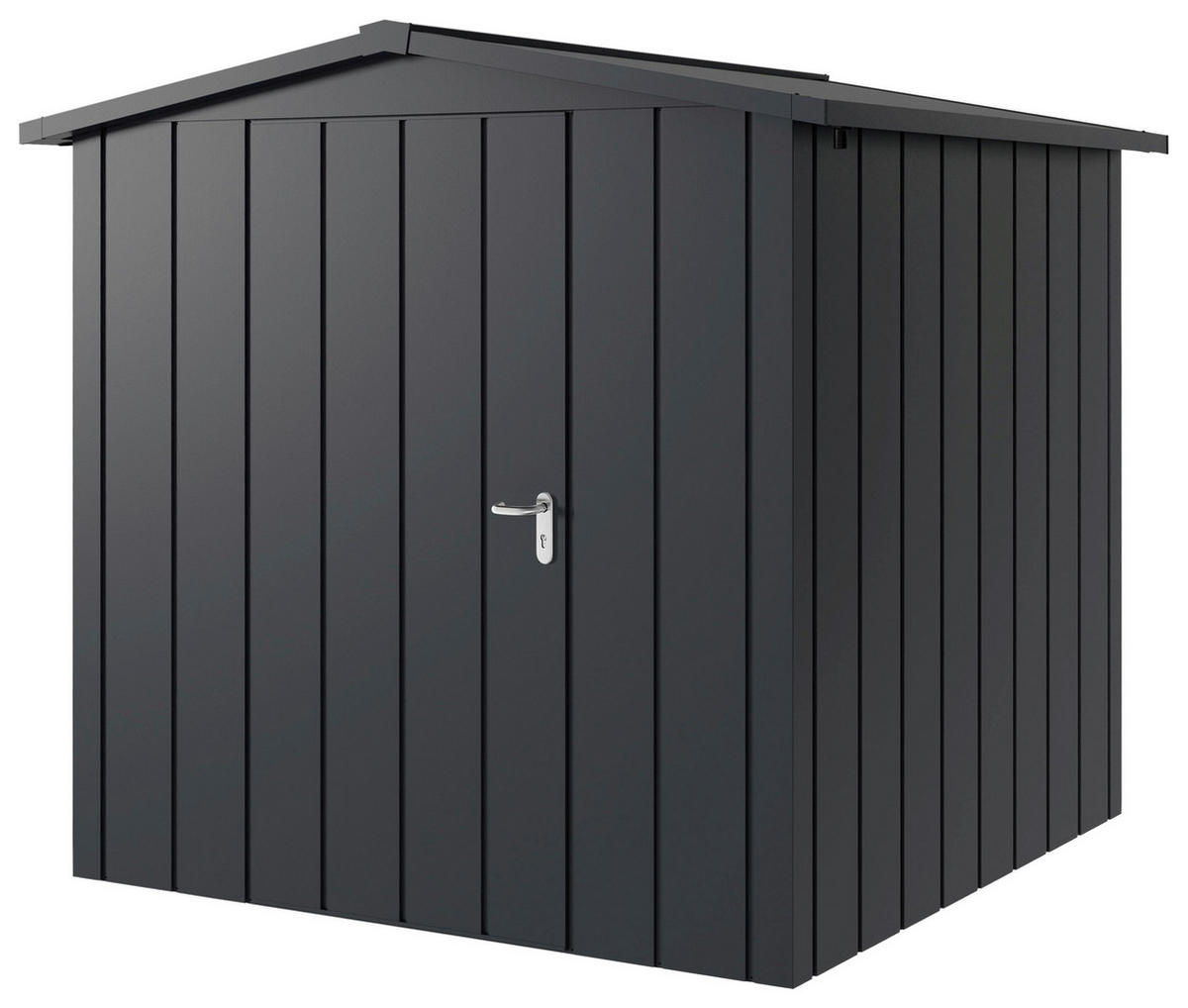 GERÄTEHAUS 237/223/229 cm  - Anthrazit, Basics, Metall (237/223/229cm)