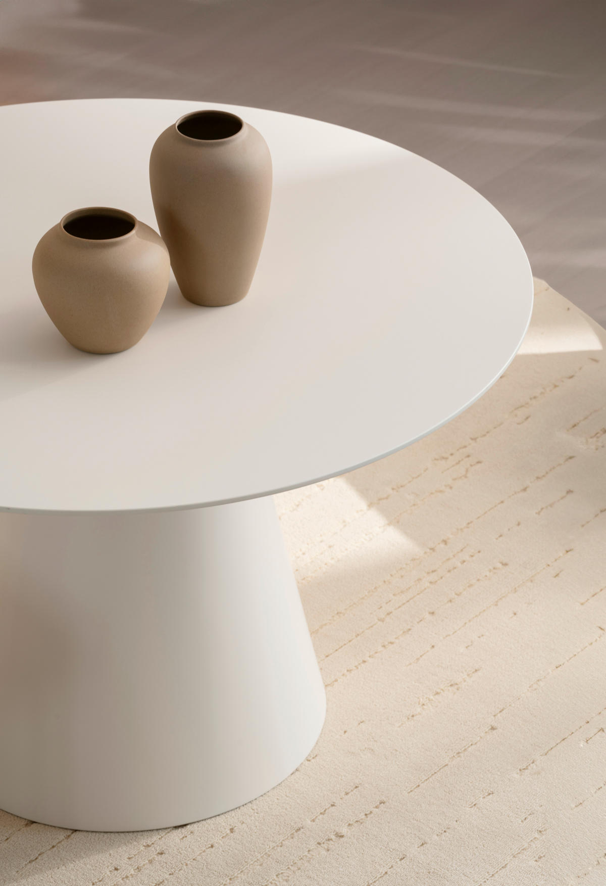 ESSTISCH in Holzwerkstoff 120/120/75 cm  - Beige, Design, Holzwerkstoff (120/120/75cm) - Xora