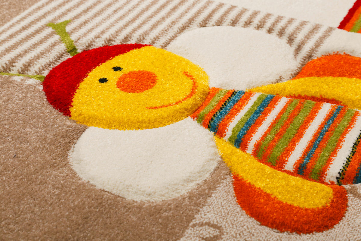 KINDERTEPPICH 80/150 cm Bee 2,0  - Beige, Trend, Textil (80/150cm) - Esprit