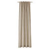 VORHANGSCHAL Silk Allover blickdicht 140/250 cm   - Beige, Design, Textil (140/250cm) - Joop!