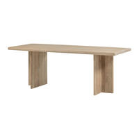 ESSTISCH 180/90/76 cm Echtholz  Holz in verschiedenen Größen erhältlich rechteckig Naturfarben  - Naturfarben, MODERN, Holz (180/90/76cm) - Livetastic