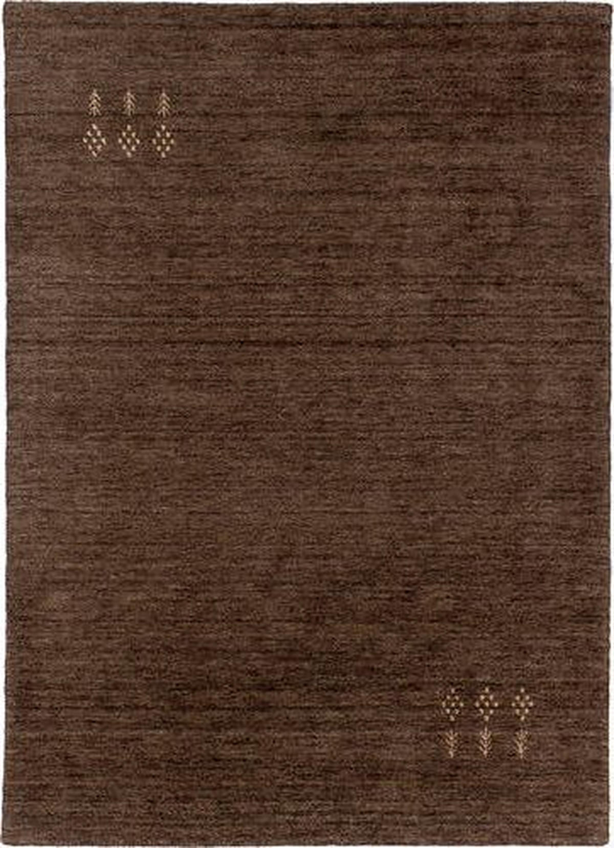 WOLLTEPPICH 250/350 cm Katalog 01/2021 Indien Braun, Dunkelbraun, Hellbraun  - Hellbraun/Dunkelbraun, Basics, Textil (250/350cm) - Cazaris