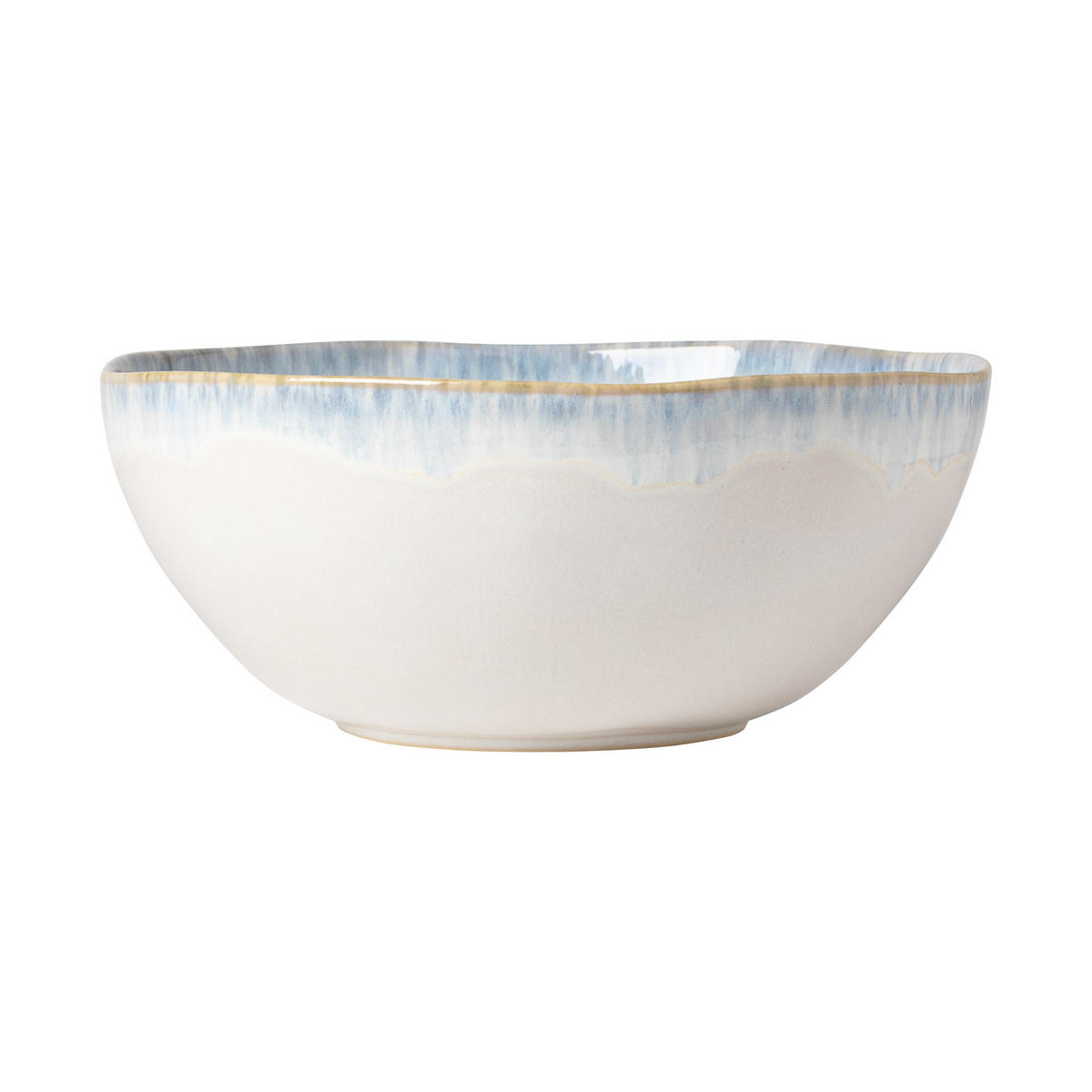 SCHALE BRISA   - Blau/Weiß Hochglanz, Basics, Keramik (28/12cm) - Costa Nova
