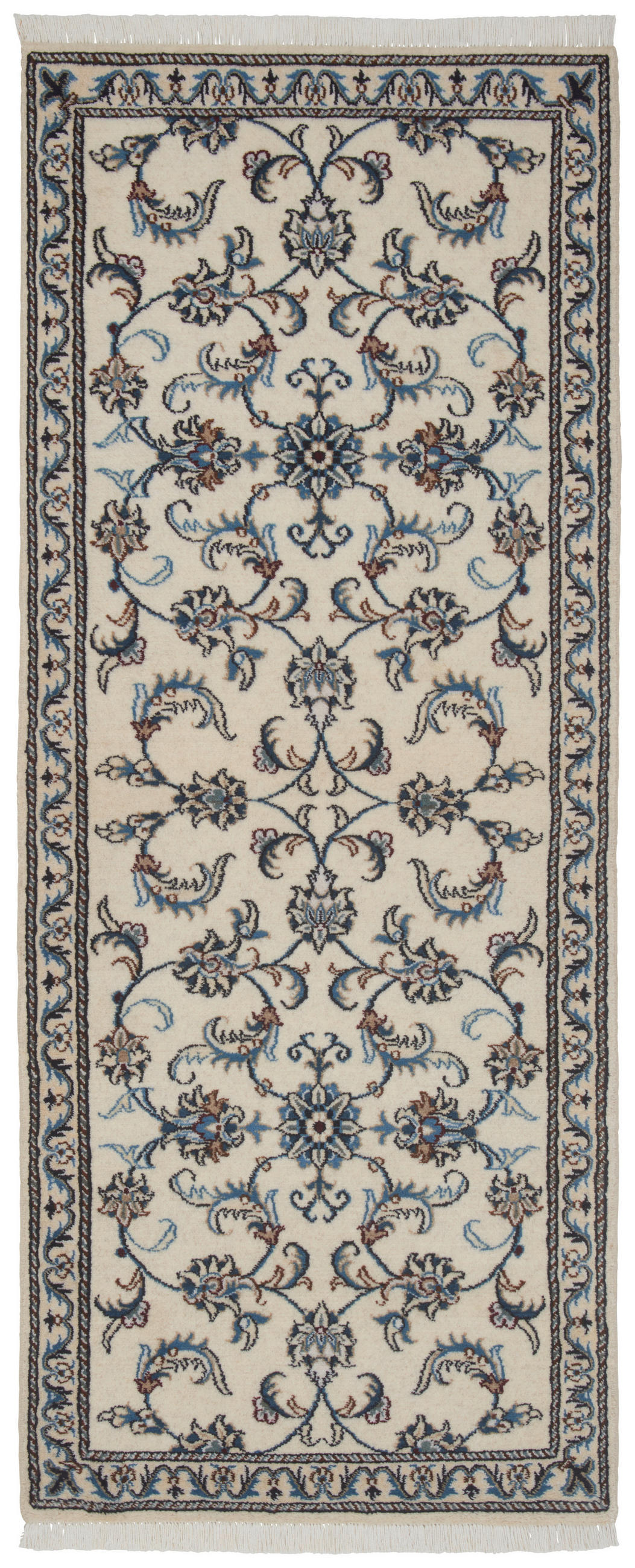 ORIJENTALNI TEPIH 80/200 cm   krem  Nain Tabas Creme  - krem, Konvencionalno (80/200cm) - Cazaris