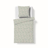 BETTWÄSCHESET Black Premium Tencel Damast Damast 240/240 cm  65 cm/100 cm  - Salbeigrün, Basics, Textil (240/240cm) - Fleuresse