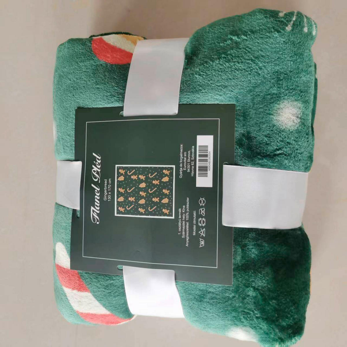 TAKARÓ 130/170 cm  - piros/fehér, Basics, textil (130/170cm)