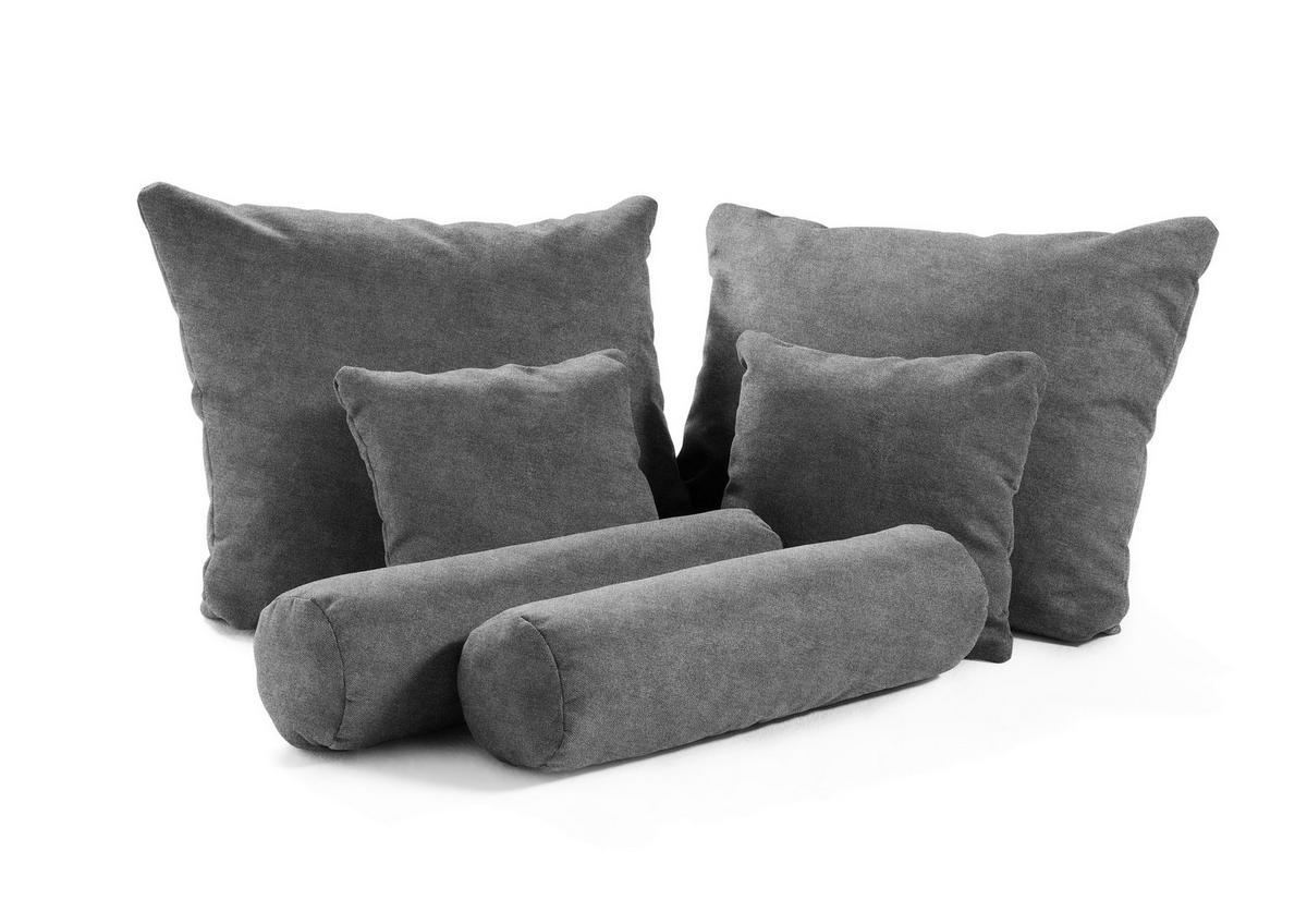 KISSENSATZ    - Anthrazit, Basics, Textil - Esposa