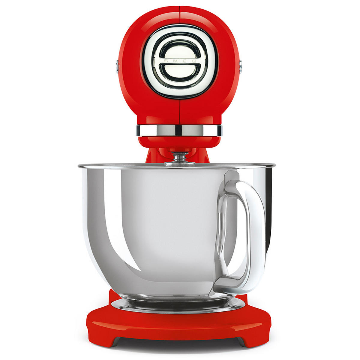 KÜCHENMASCHINE SMF03BLEU  - Rot/Alufarben, Basics, Metall (40,2/37,8/22,1cm) - SMEG