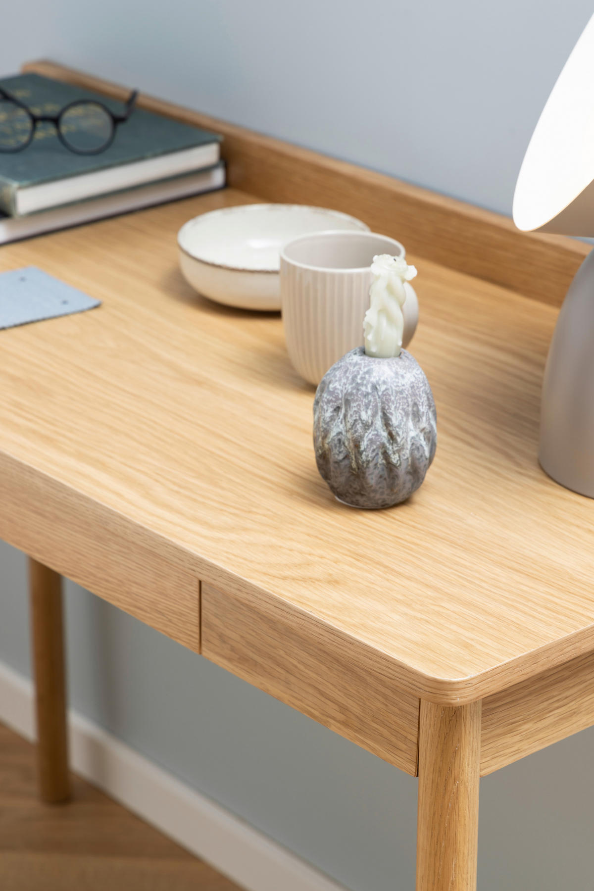 SCHREIBTISCH 110/50/80 cm  in Eichefarben  - Eichefarben, Trend, Holz/Holzwerkstoff (110/50/80cm) - MID.YOU