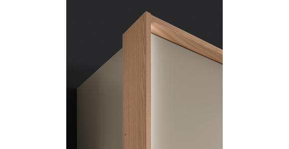 DREHTÜRENSCHRANK  in Taupe, Eichefarben  - Taupe/Eichefarben, Design, Holz/Holzwerkstoff (299,2/229,4/59,5cm) - Dieter Knoll
