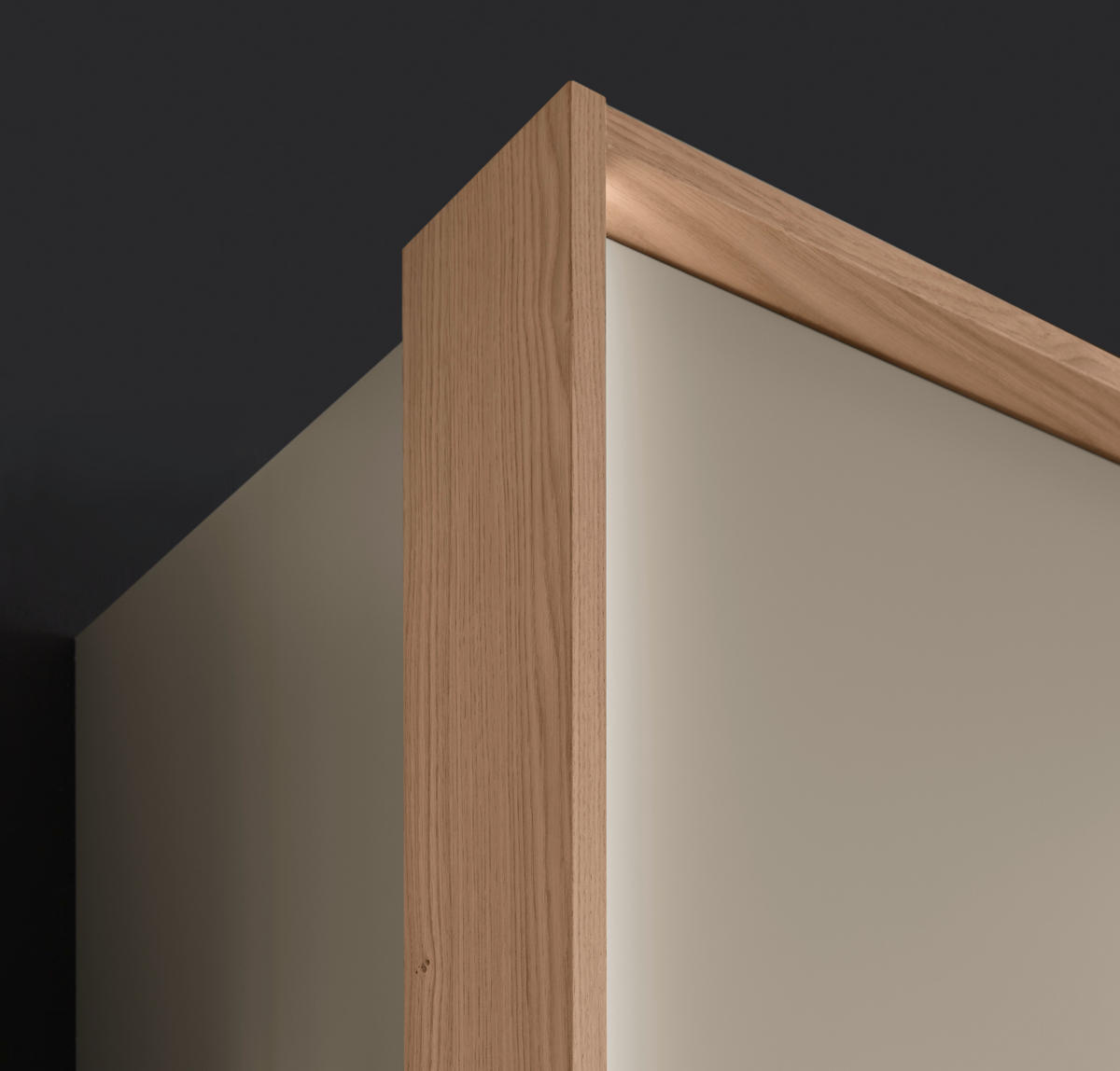DREHTÜRENSCHRANK Taupe, Eichefarben  - Taupe/Eichefarben, Design, Holz/Holzwerkstoff (299,2/229,4/59,5cm) - Dieter Knoll