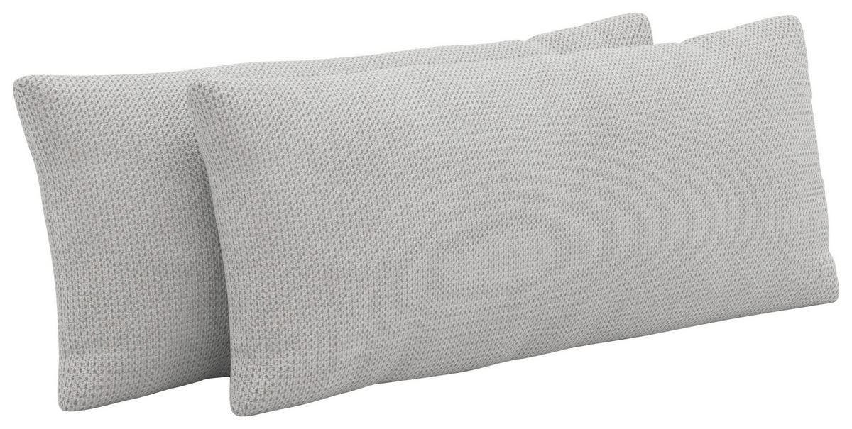 NIERENKISSEN  - Silberfarben, KONVENTIONELL, Textil (65/25cm) - Sit & More