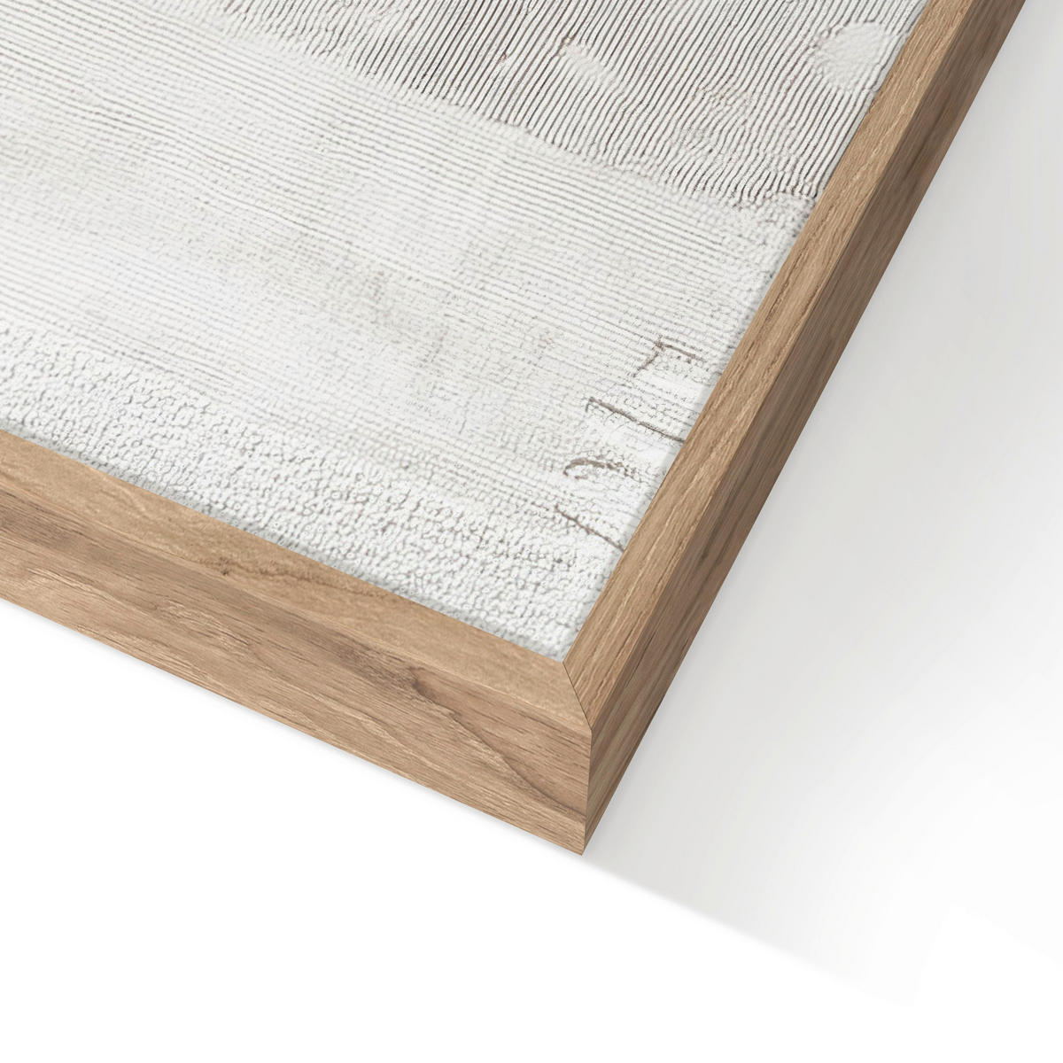 LEINWANDBILD Abstraktes 70/100 cm  - Beige, Basics, Holz/Textil (70/100cm)