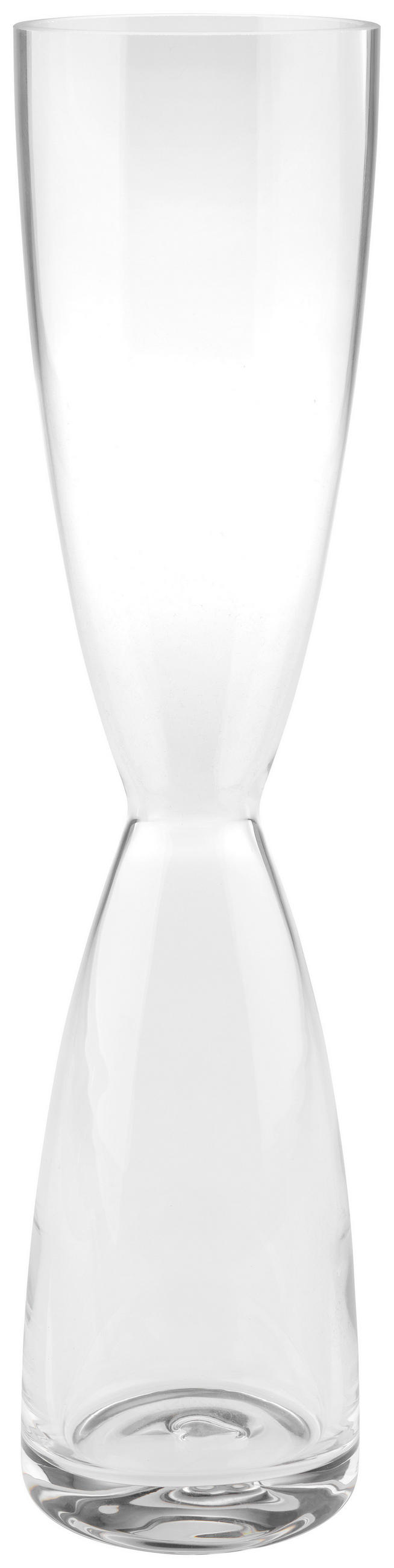 VAZA 32,00 cm  steklo  - prosojno, Basics, steklo (7,50/32,00/7,50cm) - Leonardo