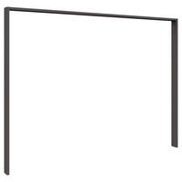 PASSEPARTOUTRAHMEN 306/240/12 cm Dunkelgrau  - Dunkelgrau, KONVENTIONELL, Holzwerkstoff (306/240/12cm) - Venda