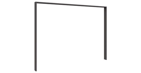 PASSEPARTOUTRAHMEN 306/240/12 cm   - Dunkelgrau, KONVENTIONELL, Holzwerkstoff (306/240/12cm) - Venda